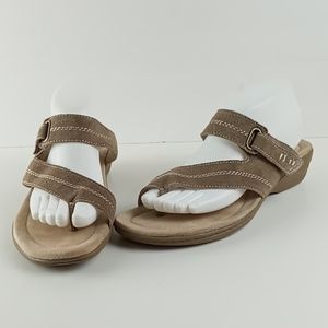 Bass Suede Thong Sandals